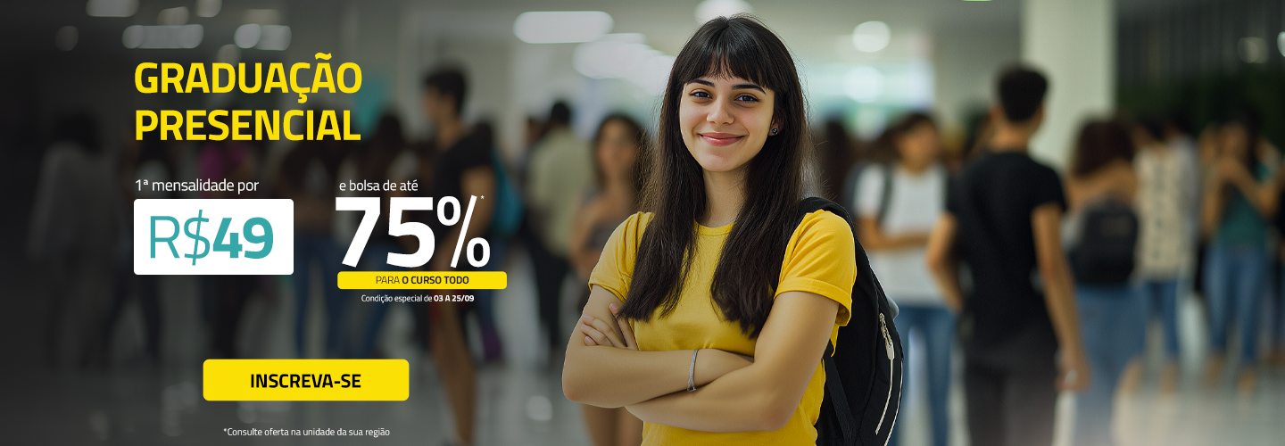 Oferta Graduação Presencial - 03 a 25/9